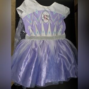 ❄️Disney Frozen Princess Anna Elsa Girls Gown